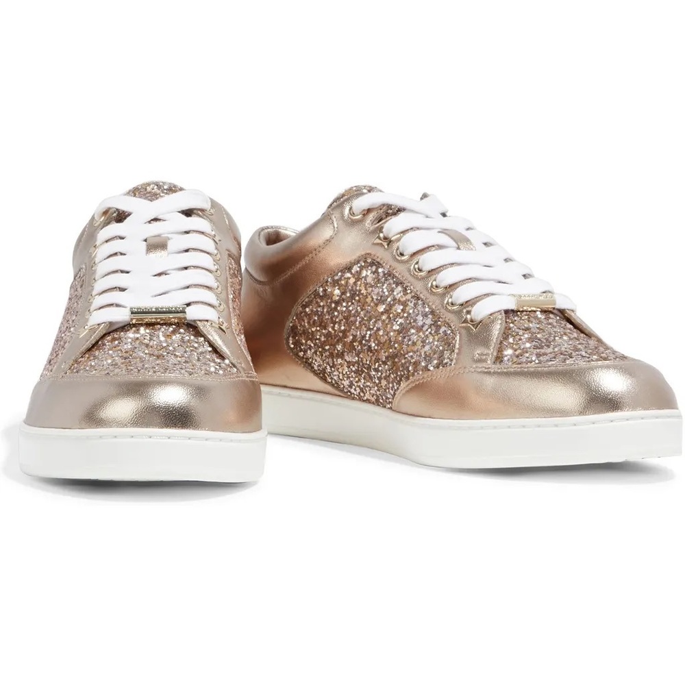 MAKE AN OFFER 🚨 Jimmy Choo Miami Sneakers Size 38.5 - Excellent Condition - Picture 7 of 9